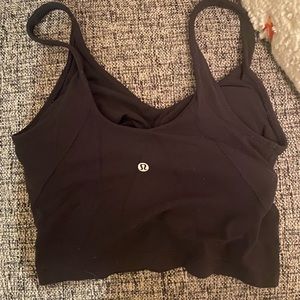 Black Lululemon Align Tank
